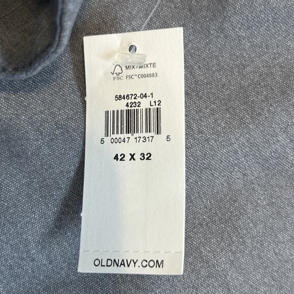 NWT Old Navy Men's 42x32 Ultimate Skinny Built in Flex Gray Pants New - Picture 7 of 8